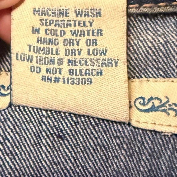 Paris Blues Women Small Blue Denim Trucker Vest Medium Wash Sleeveless Jacket - Picture 7 of 9